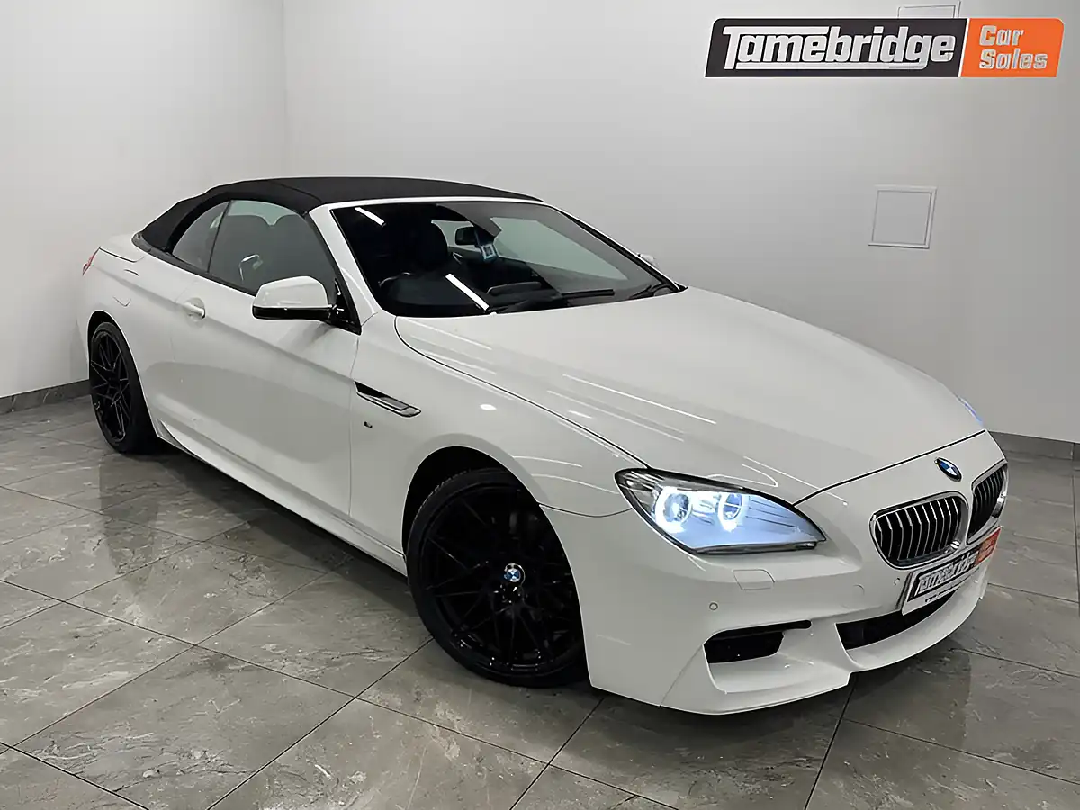 Used 2013 BMW 6 Series M Sport White - Front View