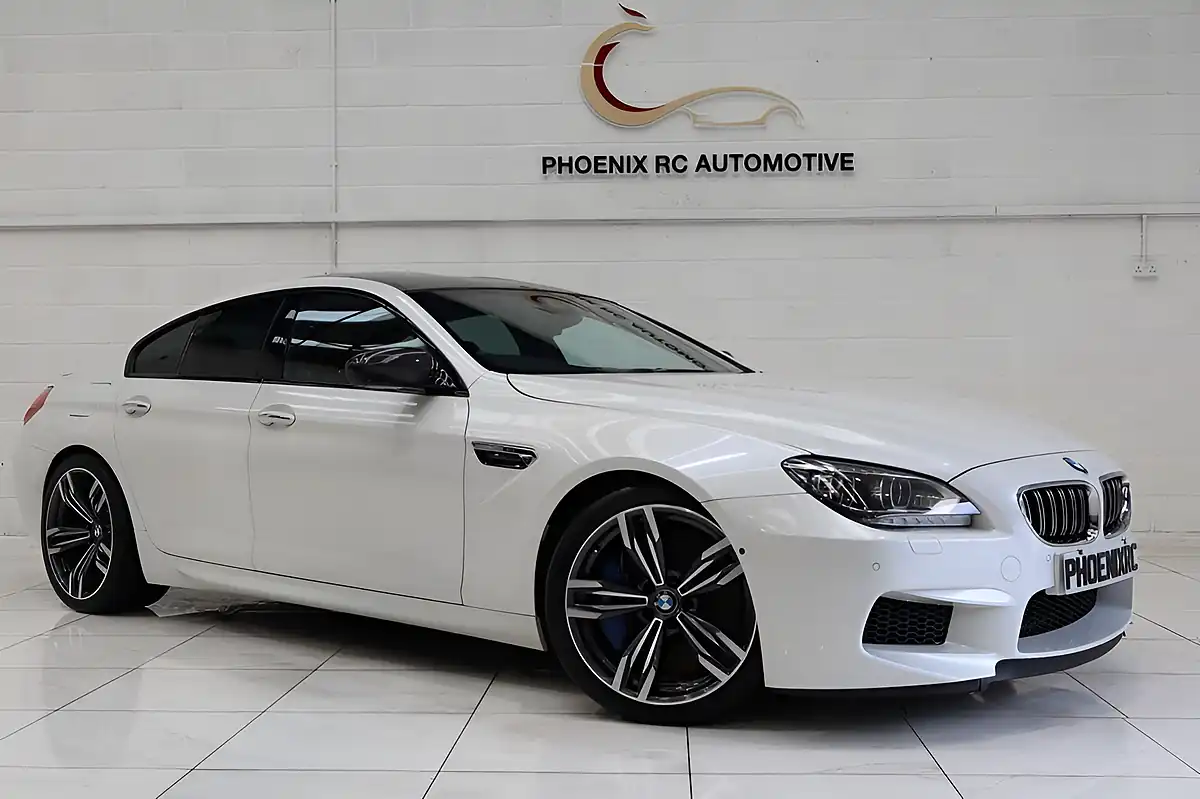 Used 2013 BMW M6 Gran Coupe White - Front View
