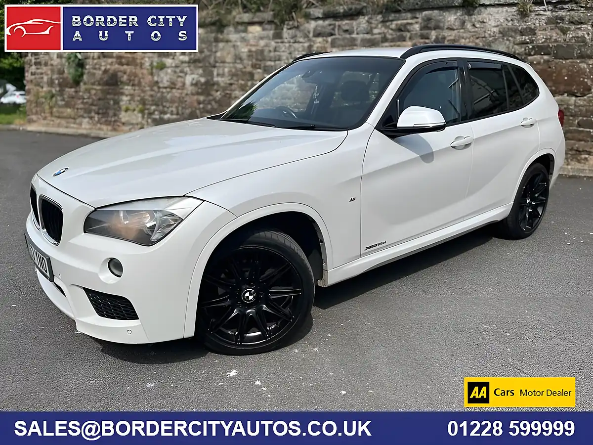 Used 2013 BMW X1 M Sport White - Front View
