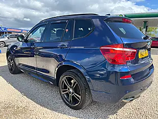 Used 2013 BMW X3 M Sport Deep Sea Blue Met - Interior and Exterior details 11