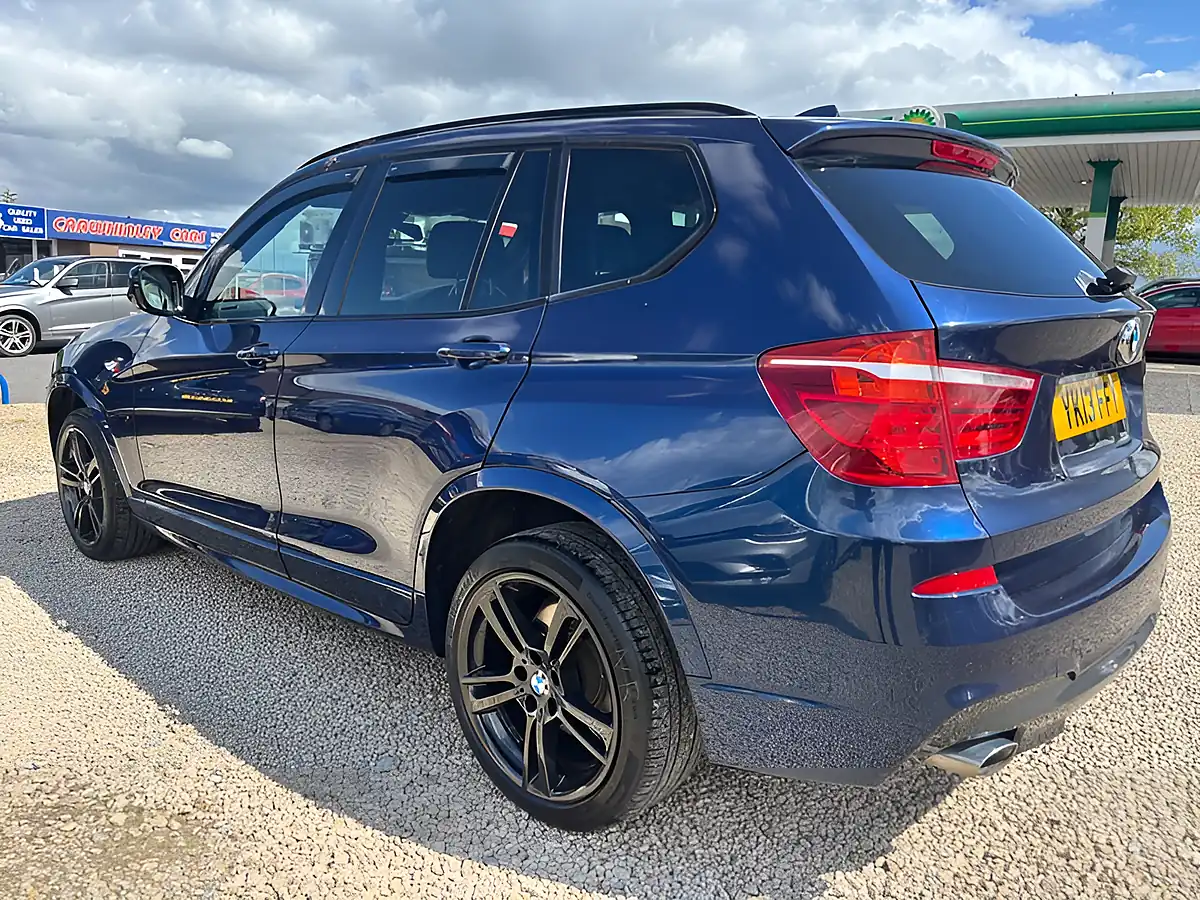 Used 2013 BMW X3 M Sport Deep Sea Blue Met - Interior and Exterior details 11