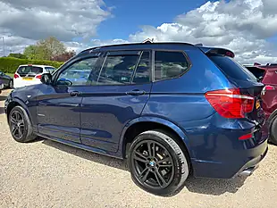 Used 2013 BMW X3 M Sport Deep Sea Blue Met - Interior and Exterior details 12