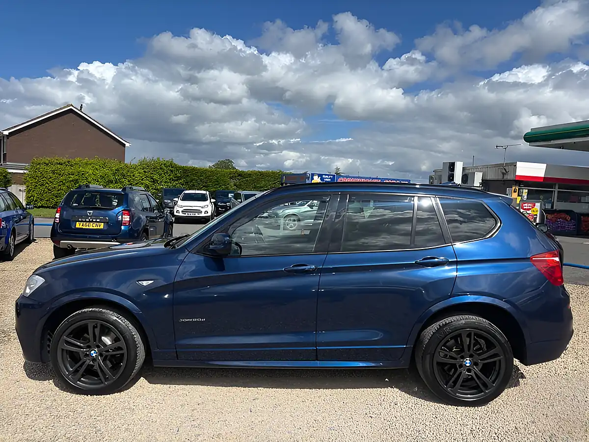 Used 2013 BMW X3 M Sport Deep Sea Blue Met - Interior and Exterior details 13