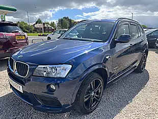 Used 2013 BMW X3 M Sport Deep Sea Blue Met - Interior and Exterior details 2