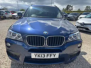 Used 2013 BMW X3 M Sport Deep Sea Blue Met - Interior and Exterior details 3