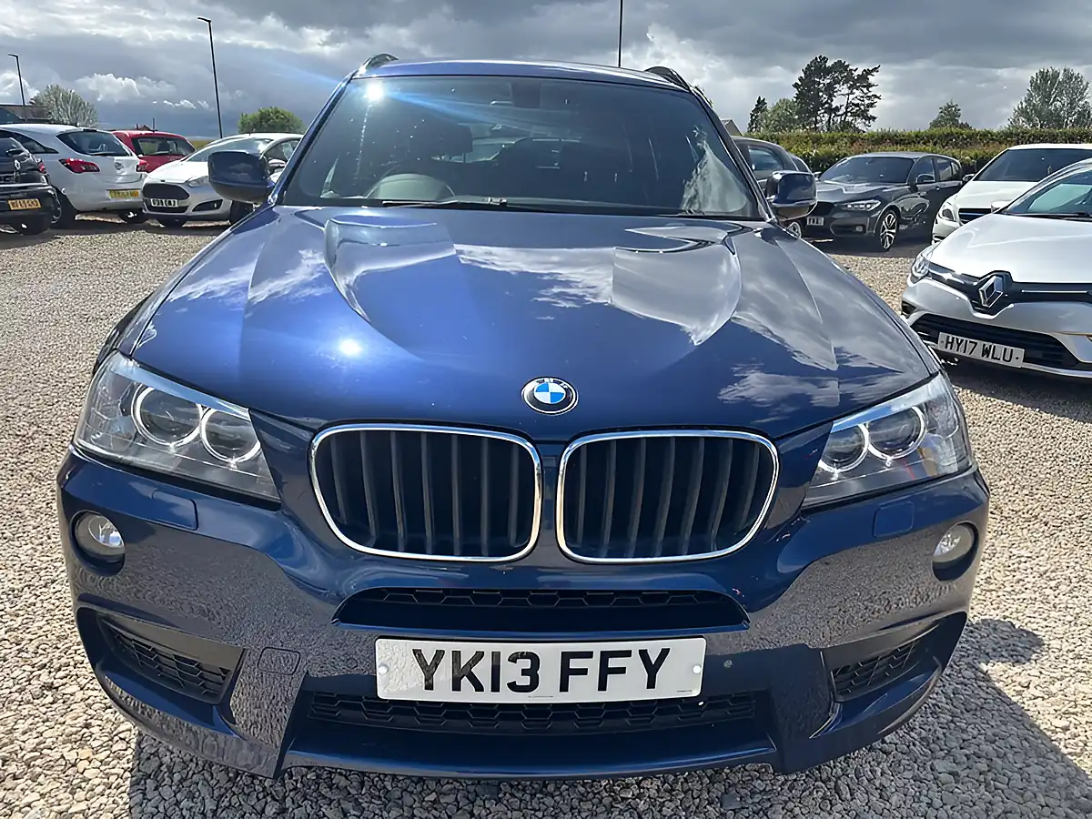 Used 2013 BMW X3 M Sport Deep Sea Blue Met - Interior and Exterior details 3