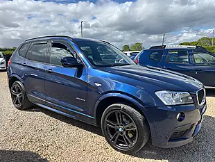 Used 2013 BMW X3 M Sport Deep Sea Blue Met - Interior and Exterior details 5