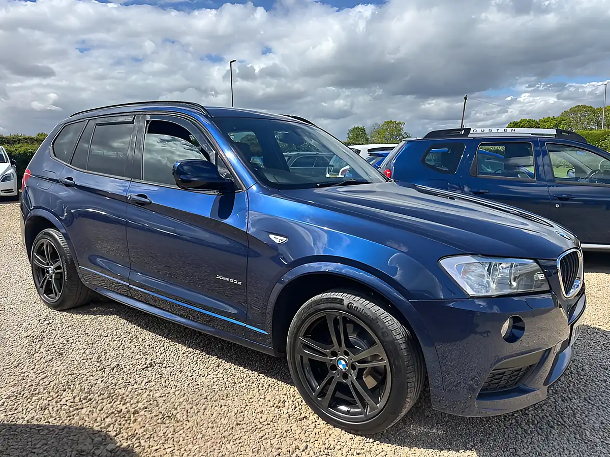 Used 2013 BMW X3 M Sport Deep Sea Blue Met - Interior and Exterior details 5