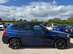 Used 2013 BMW X3 M Sport Deep Sea Blue Met - Interior and Exterior details 6