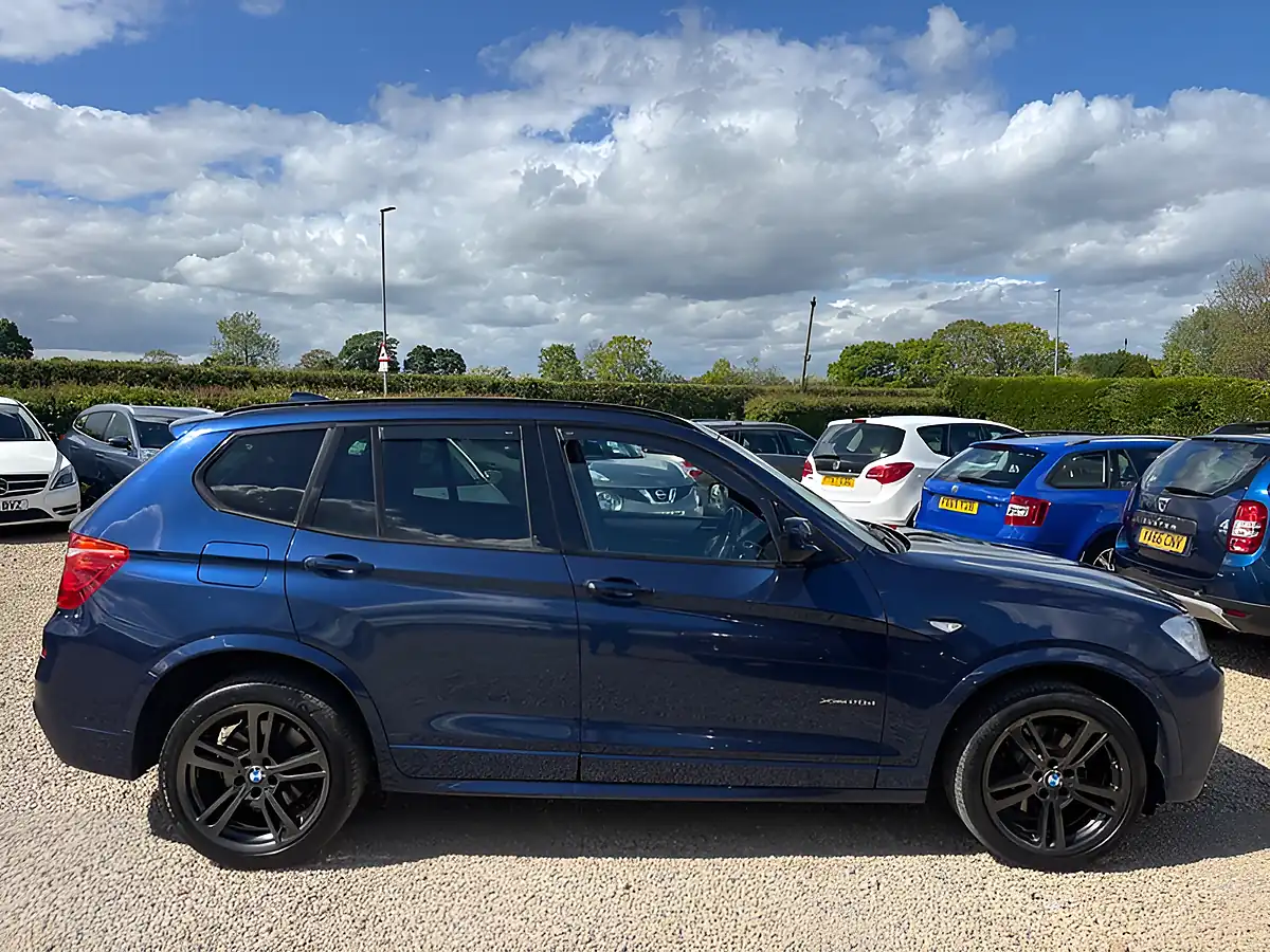 Used 2013 BMW X3 M Sport Deep Sea Blue Met - Interior and Exterior details 6
