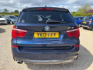 Used 2013 BMW X3 M Sport Deep Sea Blue Met - Interior and Exterior details 9