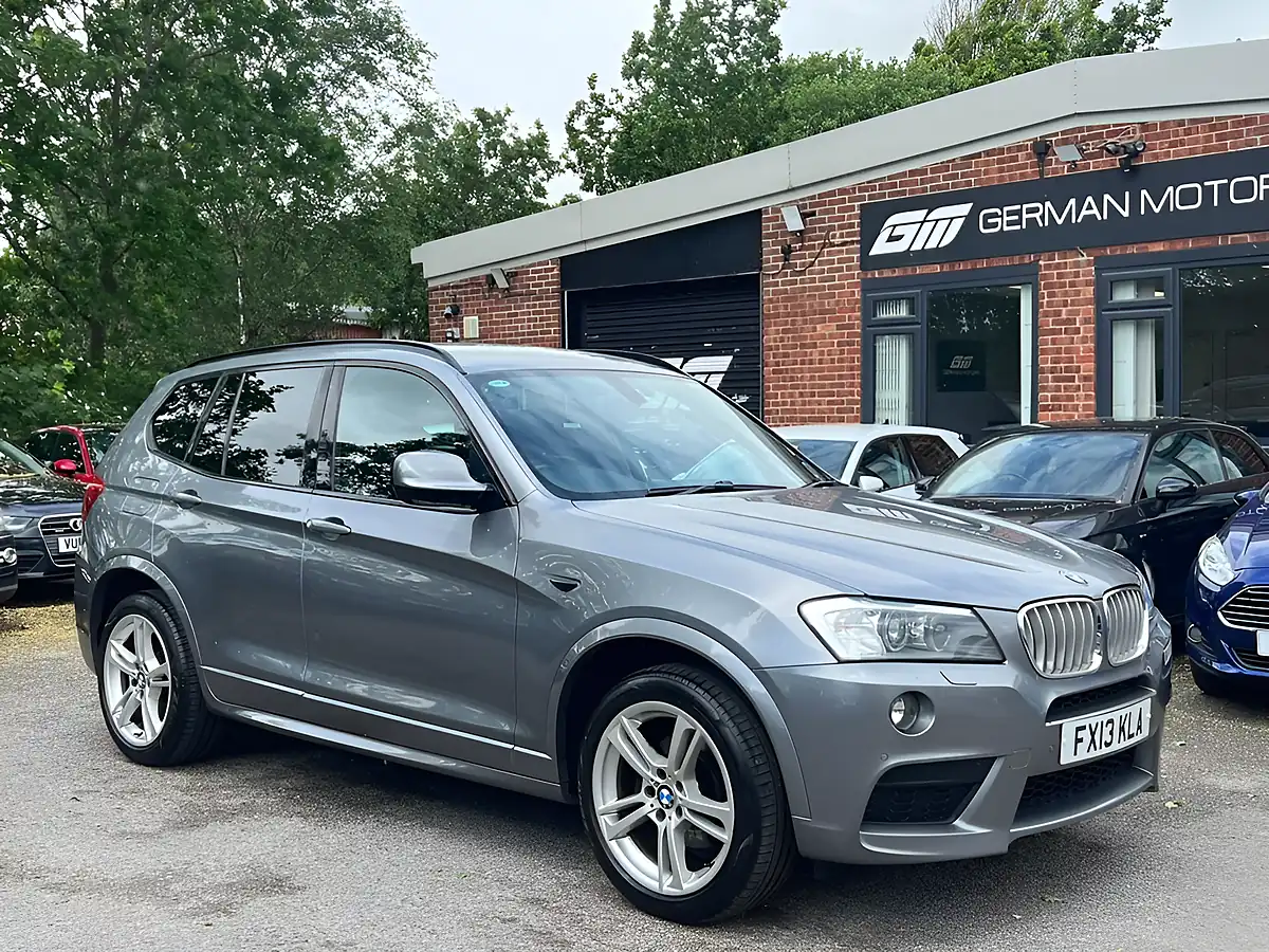 Used 2013 BMW X3 M Sport Grey - Front View