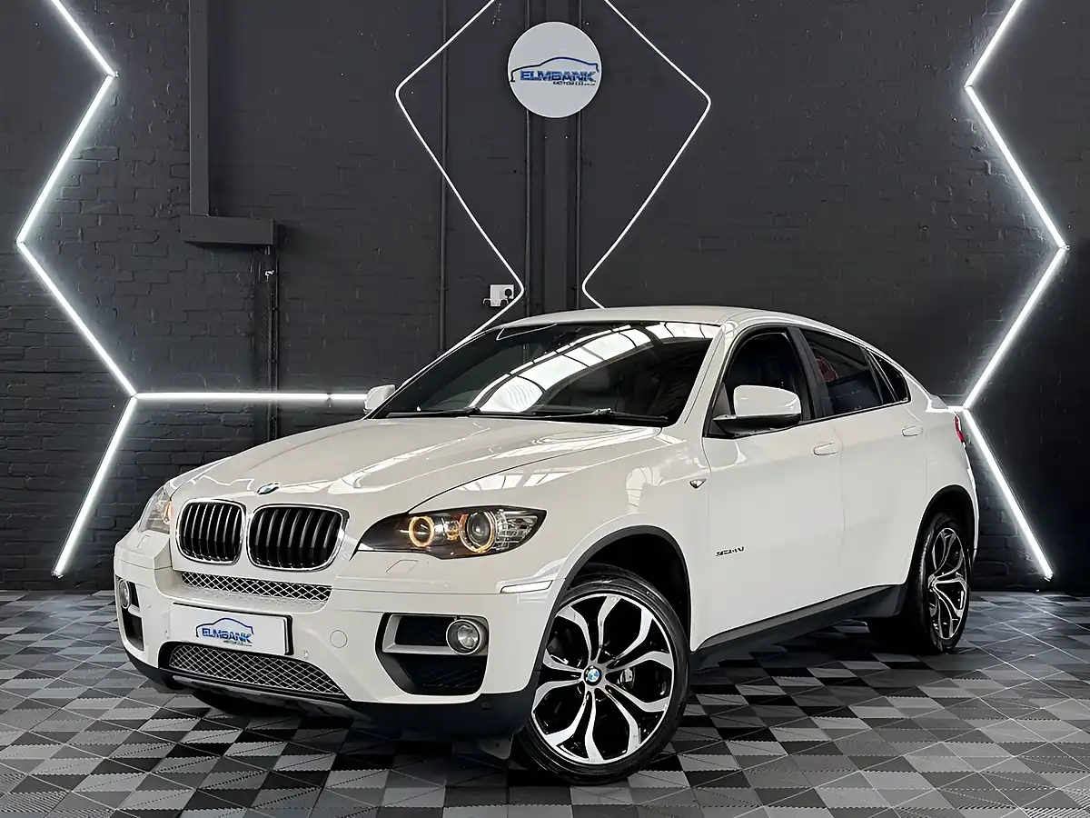 Used 2013 BMW X6 Alpine White - Front View