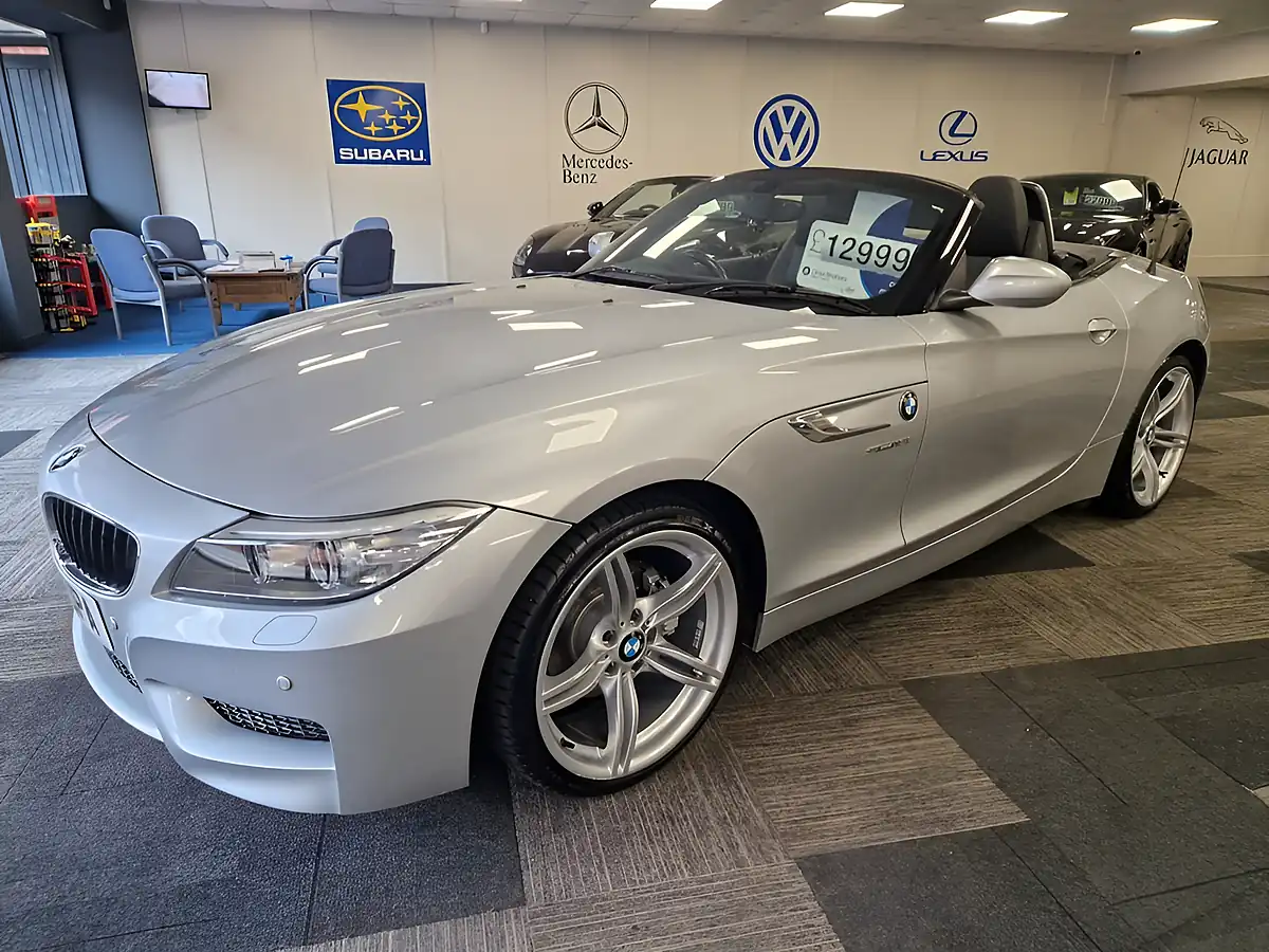 Used 2013 BMW Z4 M Sport Silver - Front View