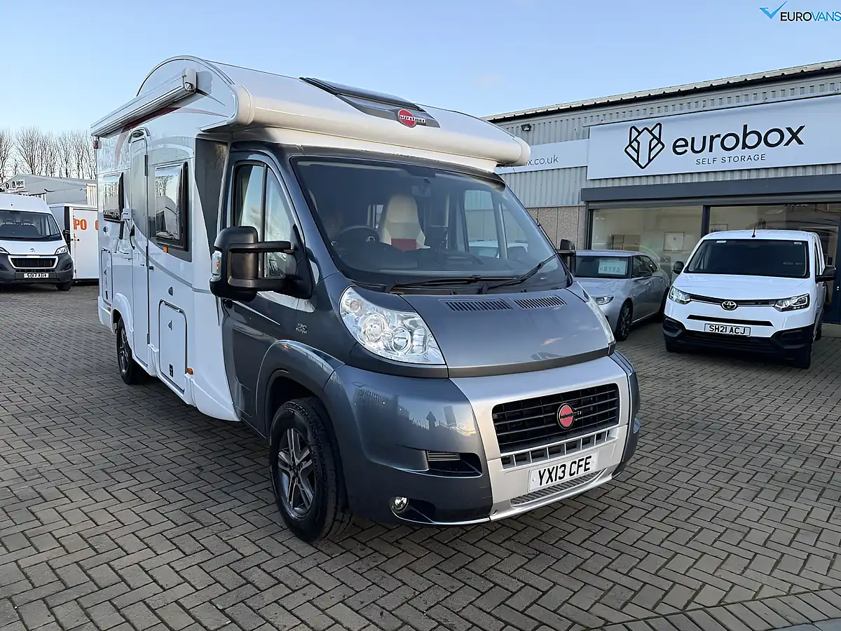 Used 2013 Burstner Ixeo Time 595 White - Front View