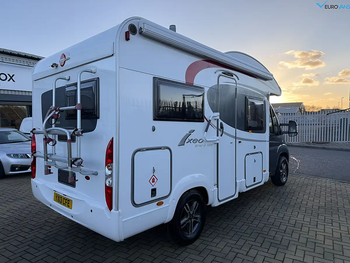 Used 2013 Burstner Ixeo Time 595 White - Interior and Exterior details 2