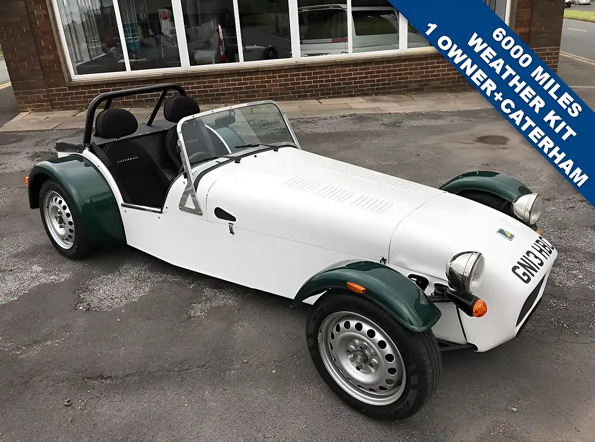 Used 2013 Caterham Seven 7S Powder White - Front View