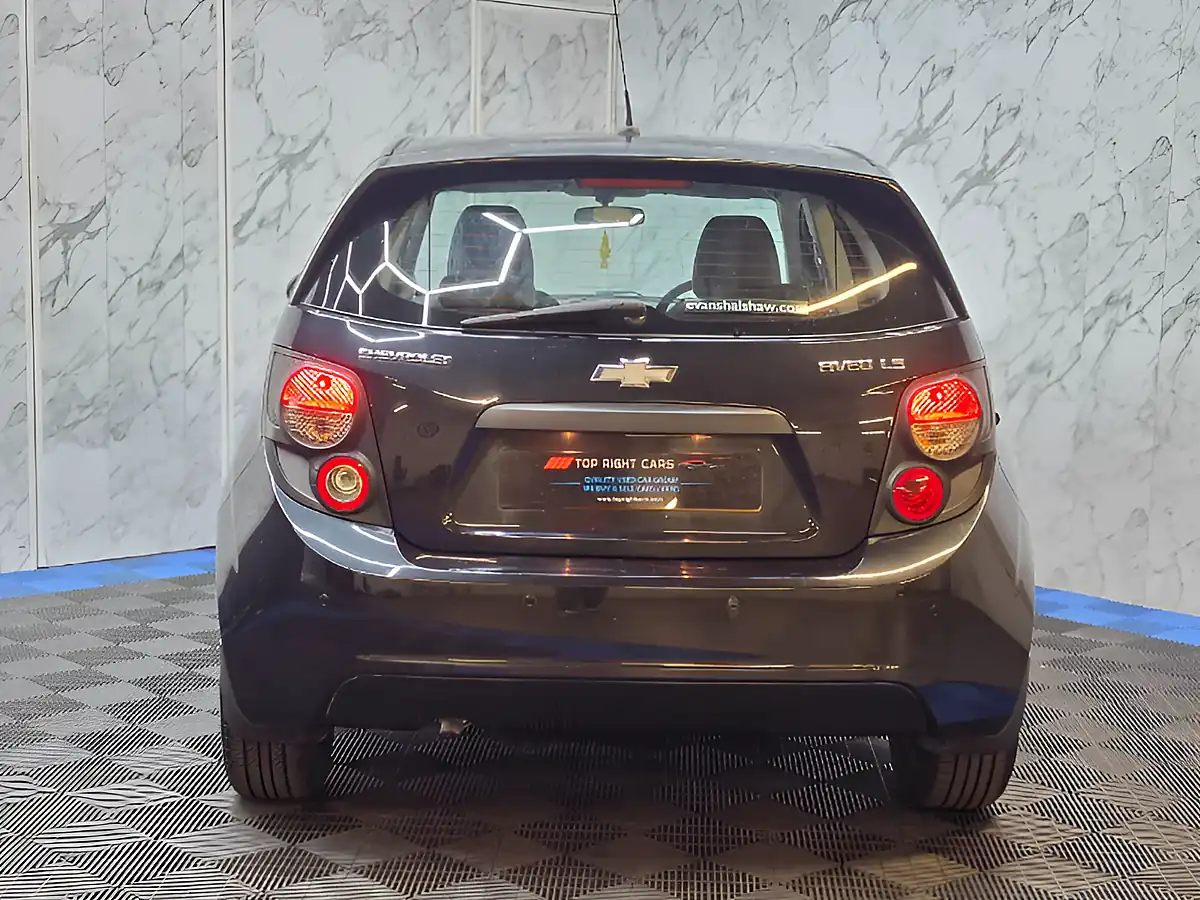 Used 2013 Chevrolet Aveo Ls Black - Interior and Exterior details 4