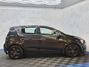 Used 2013 Chevrolet Aveo Ls Black - Interior and Exterior details 8