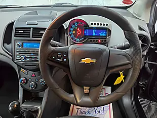 Used 2013 Chevrolet Aveo Ls Black - Interior and Exterior details 9