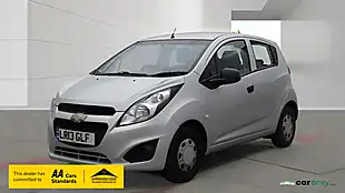 Used 2013 Chevrolet Spark Ls Silver - Interior and Exterior details 2