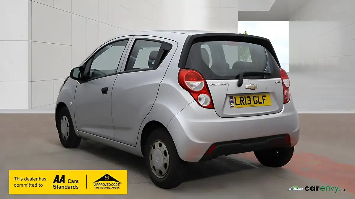 Used 2013 Chevrolet Spark Ls Silver - Interior and Exterior details 3