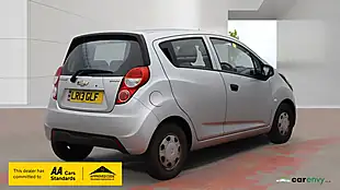 Used 2013 Chevrolet Spark Ls Silver - Interior and Exterior details 4