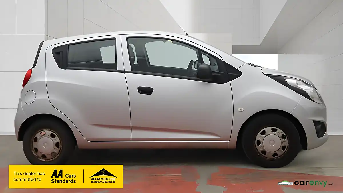 Used 2013 Chevrolet Spark Ls Silver - Interior and Exterior details 5