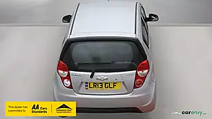 Used 2013 Chevrolet Spark Ls Silver - Interior and Exterior details 8