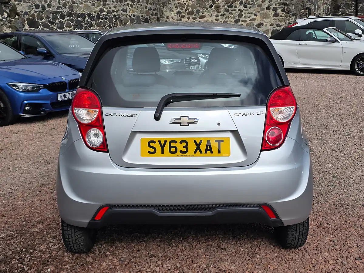 Used 2013 Chevrolet Spark Ls Silver - Interior and Exterior details 17