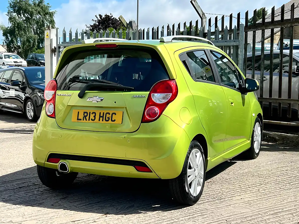 Used 2013 Chevrolet Spark Ltz Green - Interior and Exterior details 9