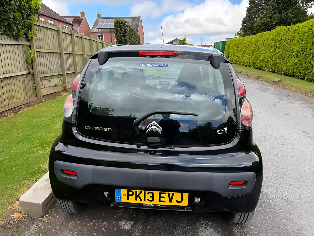Used 2013 Citroen C1 Vtr Black - Interior and Exterior details 7