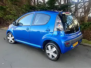 Used 2013 Citroën C1 Vtr Blue - Interior and Exterior details 10