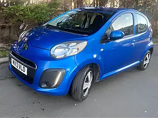 Used 2013 Citroën C1 Vtr Blue - Interior and Exterior details 11