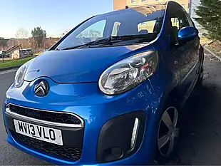 Used 2013 Citroën C1 Vtr Blue - Interior and Exterior details 2