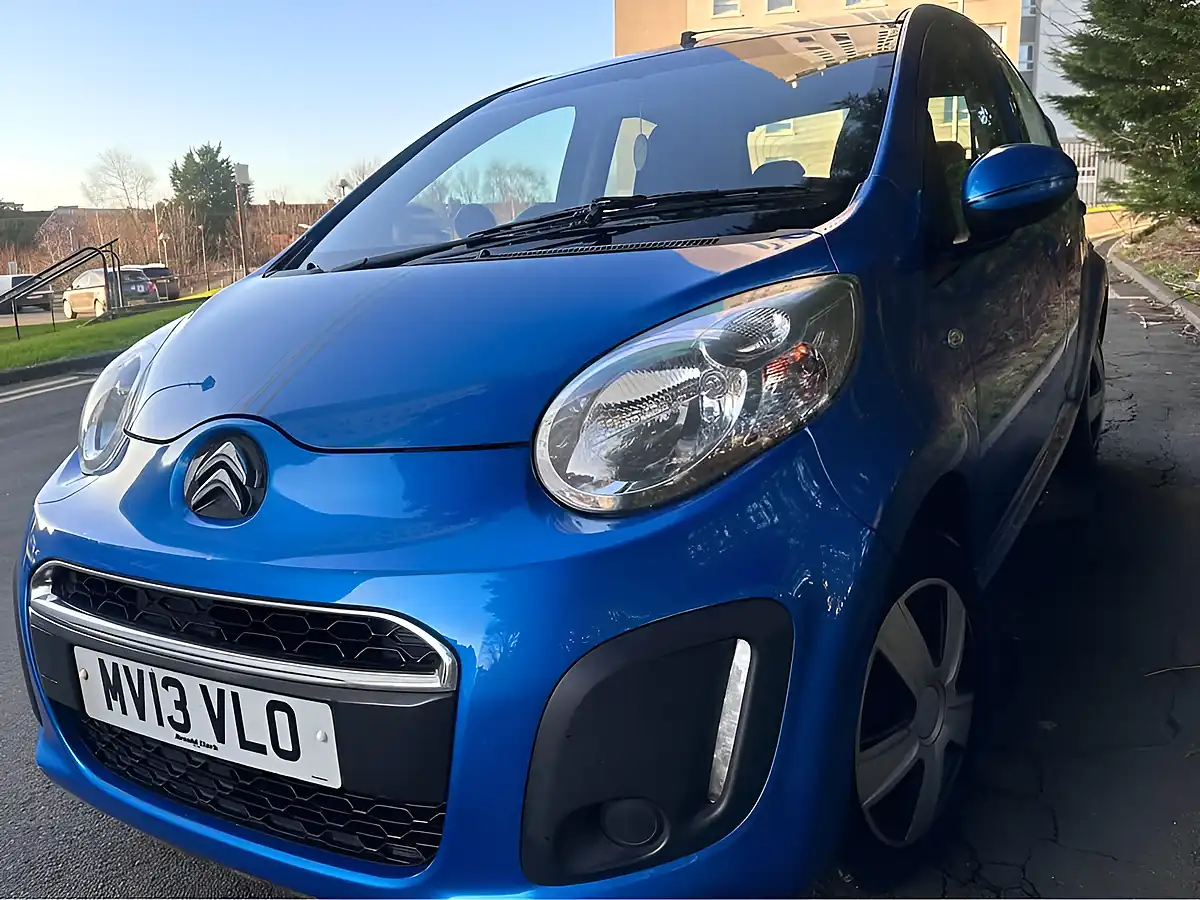 Used 2013 Citroën C1 Vtr Blue - Interior and Exterior details 2