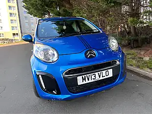 Used 2013 Citroën C1 Vtr Blue - Interior and Exterior details 4