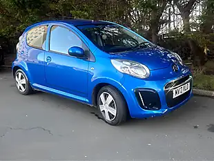 Used 2013 Citroën C1 Vtr Blue - Interior and Exterior details 8