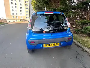 Used 2013 Citroën C1 Vtr Blue - Interior and Exterior details 9