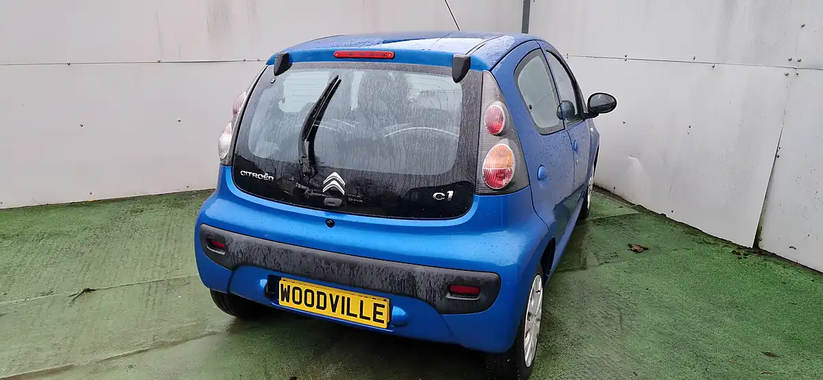Used 2013 Citroen C1 Vtr Blue - Interior and Exterior details 10