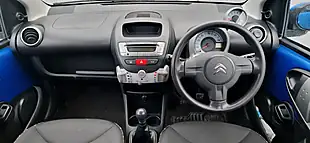 Used 2013 Citroen C1 Vtr Blue - Interior and Exterior details 11