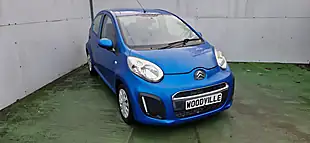 Used 2013 Citroen C1 Vtr Blue - Interior and Exterior details 3