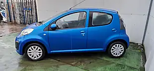 Used 2013 Citroen C1 Vtr Blue - Interior and Exterior details 4