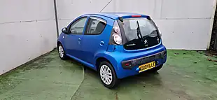 Used 2013 Citroen C1 Vtr Blue - Interior and Exterior details 8