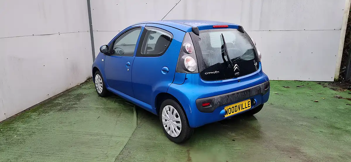 Used 2013 Citroen C1 Vtr Blue - Interior and Exterior details 8