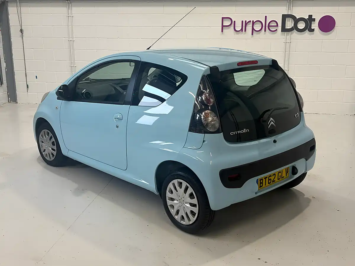 Used 2013 Citroen C1 Vtr Blue - Interior and Exterior details 2