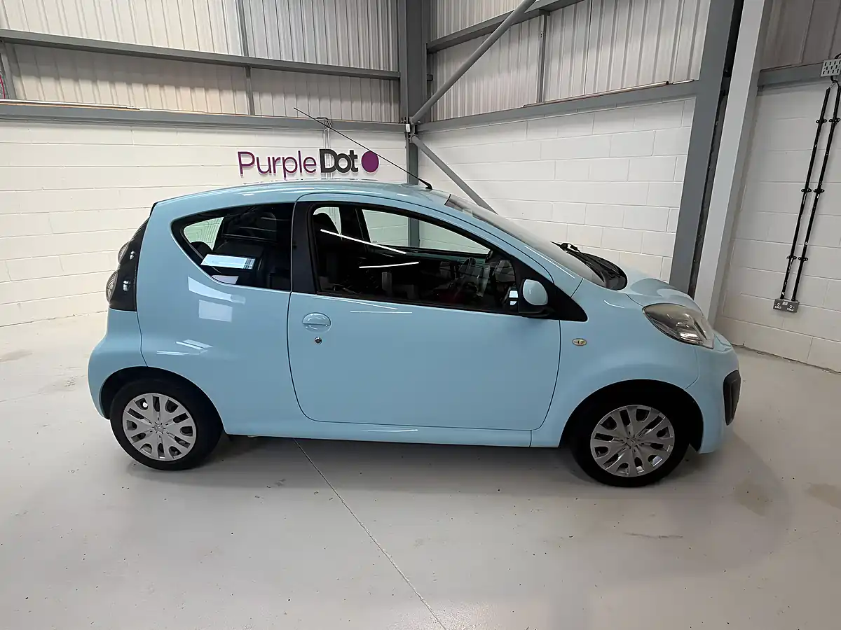 Used 2013 Citroen C1 Vtr Blue - Interior and Exterior details 3