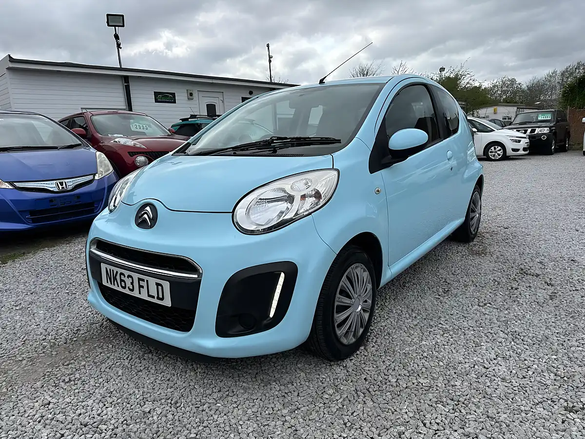 Used 2013 Citroen C1 Vtr Blue - Interior and Exterior details 3