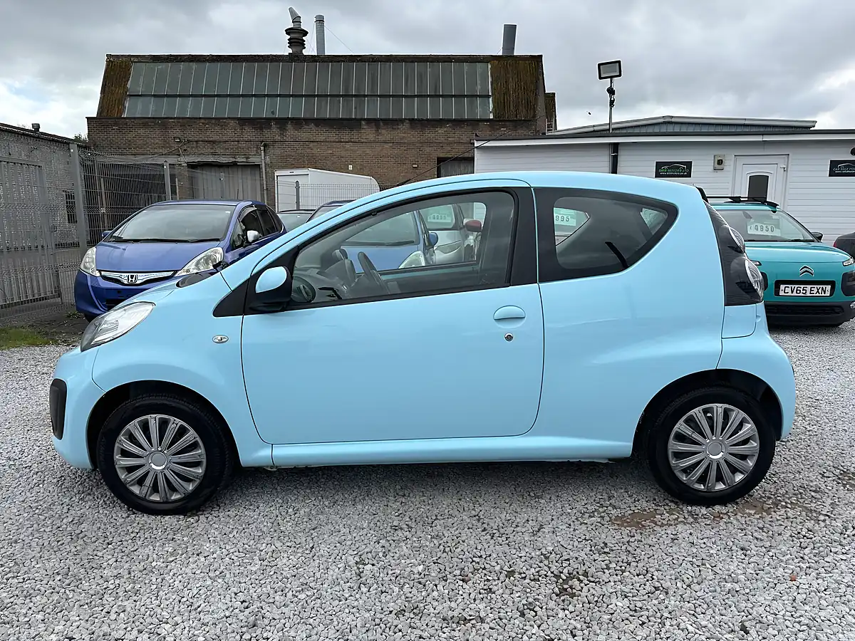 Used 2013 Citroen C1 Vtr Blue - Interior and Exterior details 4
