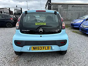 Used 2013 Citroen C1 Vtr Blue - Interior and Exterior details 7